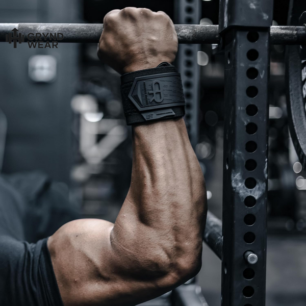 Heavy Duty Premium Wrist Wraps, More Elasticity, Reinforced Stitching, Extra Wide Strap, Strong Thumb Loop, Larry Wheels Weightlifting Wraps